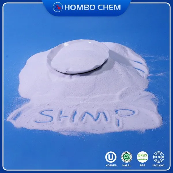 Sodium Hexametaphosphate Granular SHMP With Retention Agent CAS No.10124-56-8 Food Grade